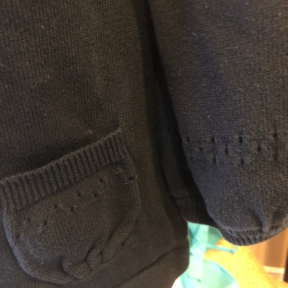 Black Cardigan | Button Down Sweater - Picture 3 of 8